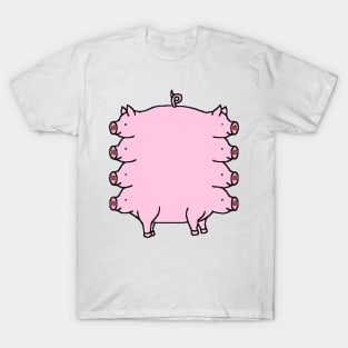 4 dimensional pig T-Shirt